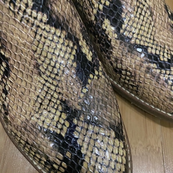 Lucky Brand Womens  Boots Size 7.5 Python Snake Skin Ankle Booties NWT - Picture 2 of 9